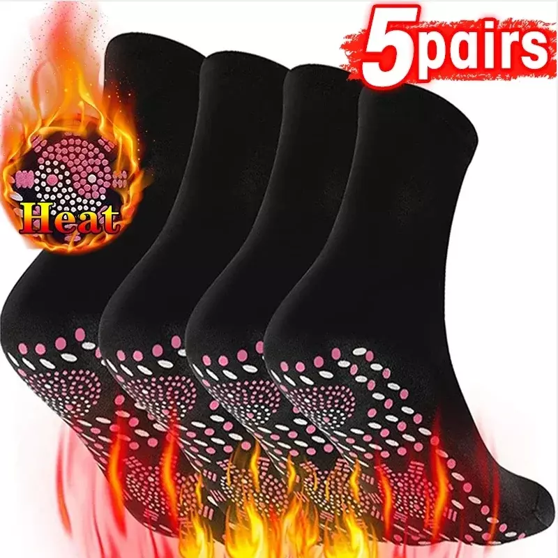 Sock Saúde Emagrecimento Turmalina, Inverno Elastic Sock Auto-Aquecimento Térmico, Luxo-B, 21USD-10 Pares