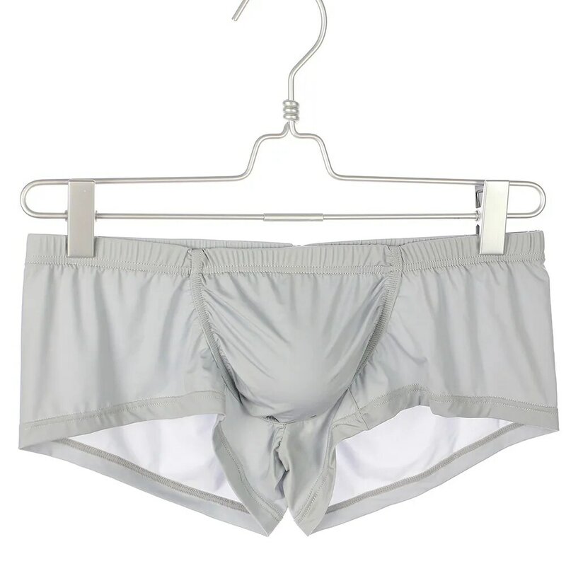 Pouch Underwear Soft Sports Boxer Shorts slip traspiranti Bulge Elastic Trunks mutande ultrasottili intimo