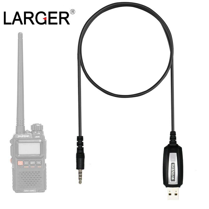 Baofeng UV3R kabel frekuensi pemrograman USB tulis untuk Baofeng 3R U8 kabel frekuensi tulis USB
