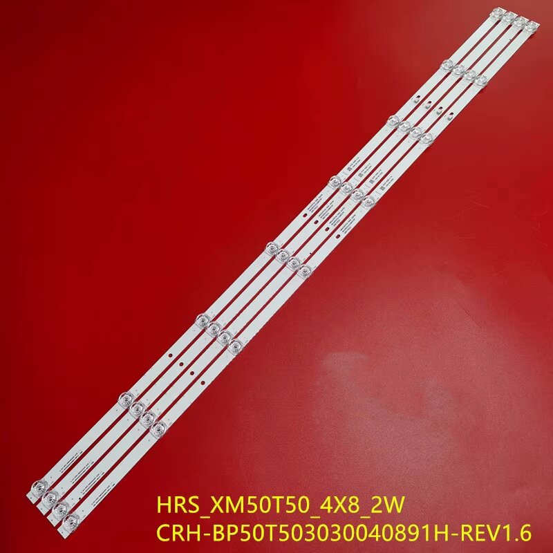 Led Backlight Bar Strip Voor Gierst L50M5-5A 5S Lamp Bar Hrs_xm50t50_4x8_2w_mcpcb NC3F-82EK-2-M-S39-59-21918 JL.D50081330-368GS-M