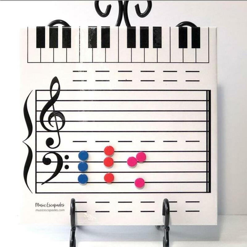 Reading Boards Teaching Prop Compact Size Long-lasting Music Teach Supplies