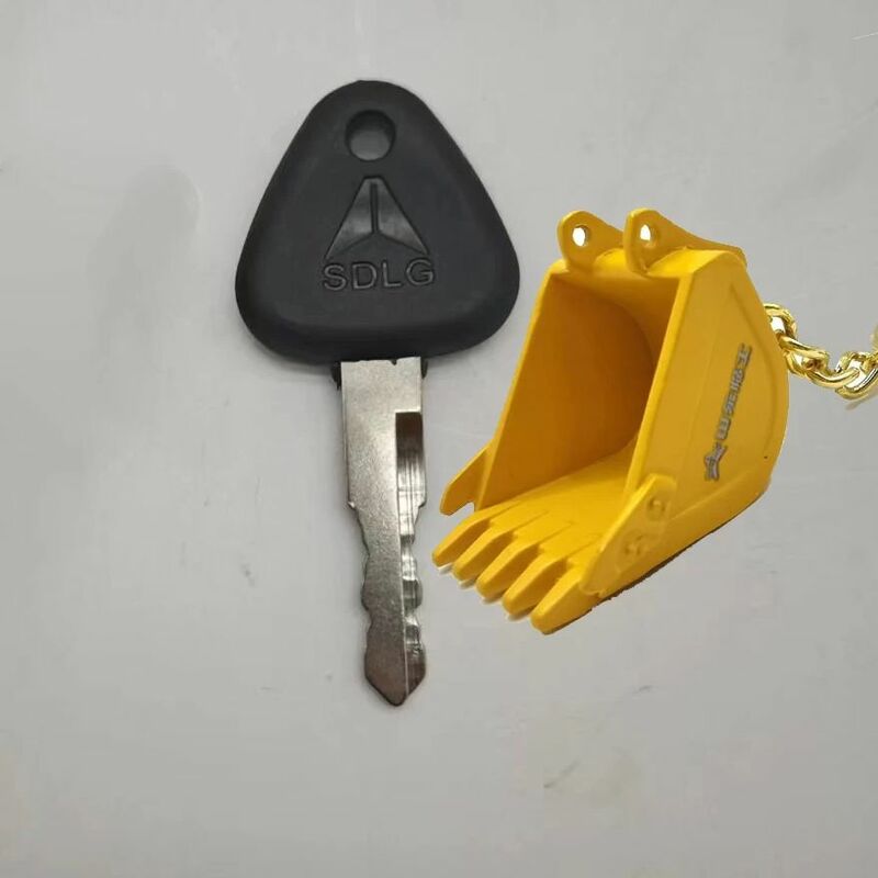 Excavator Start Key Keychain For Sdlg Key 60/65/80/85/90/135/210/360 777 888 Excavator Accessories