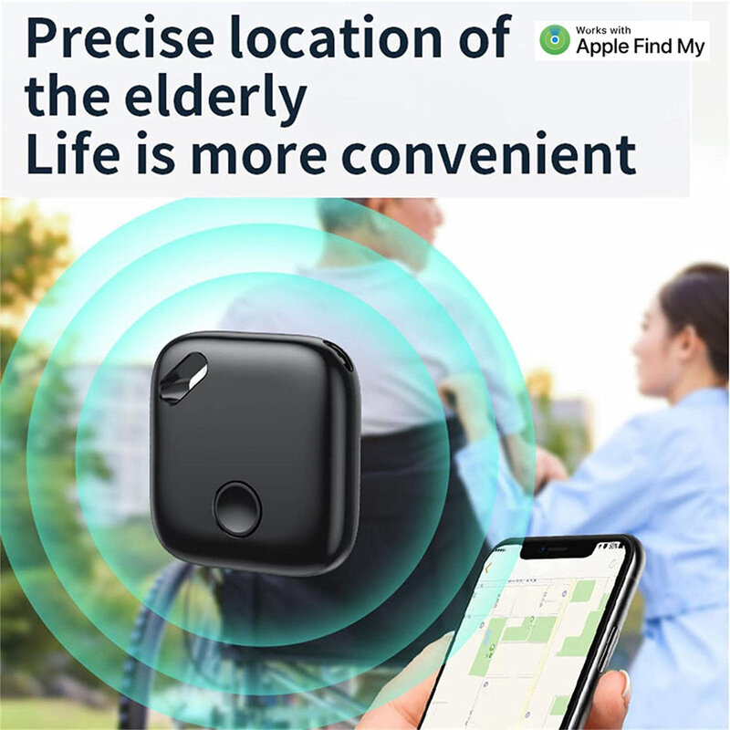 Sleutelzoeker Locator Portemonnee Tas Globale Positionering Itag Smart Tracker Anti-Verloren Apparaat Bluetooth-Compatibel Met Vind Mijn App Ios