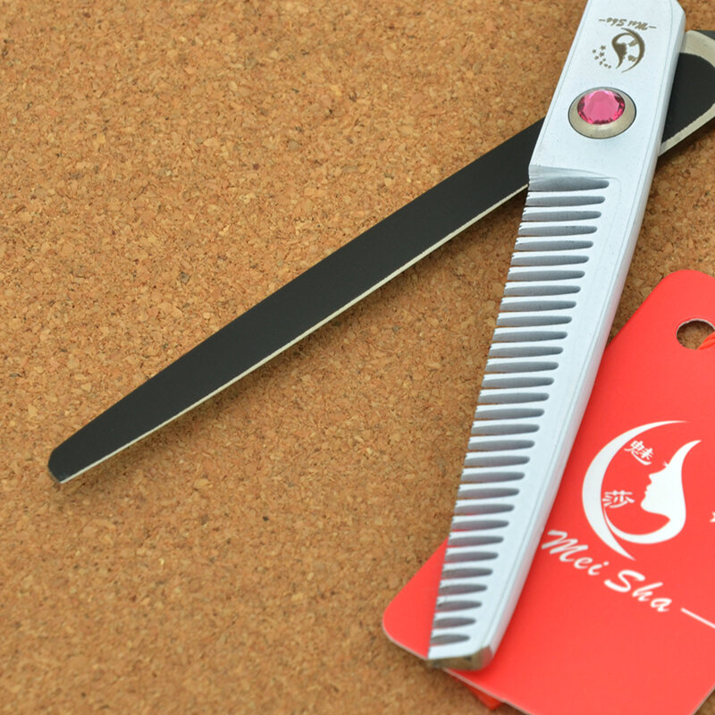 Meisha 6 inch Swivel Thumb Professional Cutting Shears Japan Steel Hair Scissors Set Salon Thinning Scissors Barber Tools A0120A