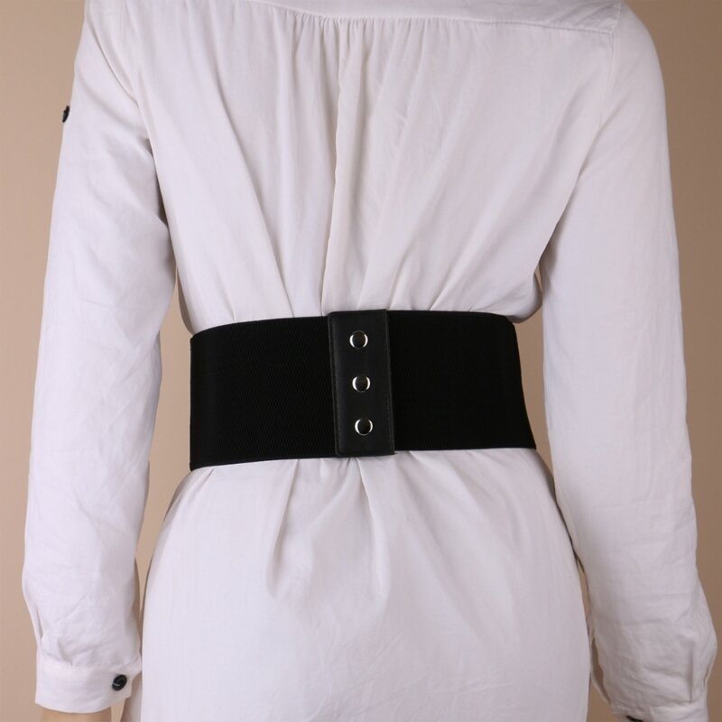 Camicia da donna cintura a vita larga Vintage elegante modello in pizzo cintura in vita universale camicia da donna camicia a vita larga corsetto con sigillo