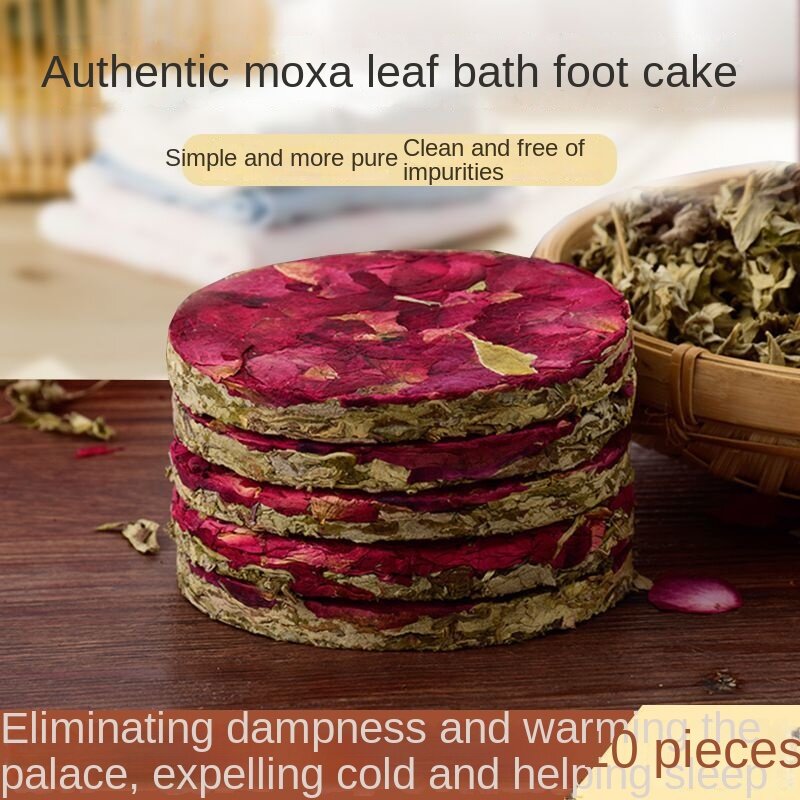 Rose Petals Argy Wormwood Foot Bath Medicine Pack Dampness , Detoxification and Cold Removing Improve Sleeping Warm Pala