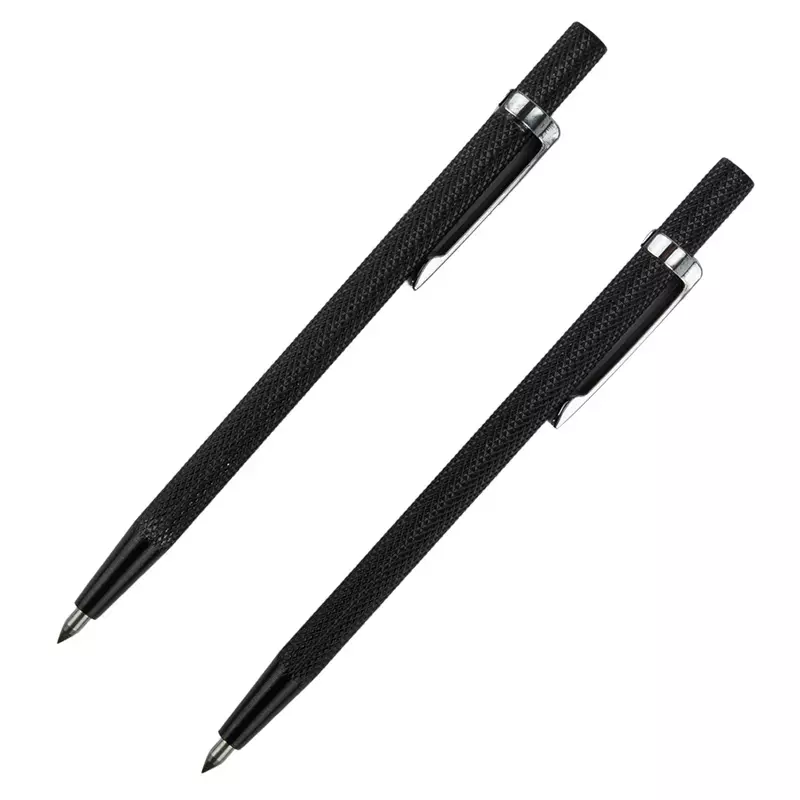 2PCS เครื่องมือตัดเพชรที่ตัดกระจกทังสเตนดอกคาร์ไบด์ Scriber ปากกาปากกาแกะสลักเซรามิคไม้แกะสลัก