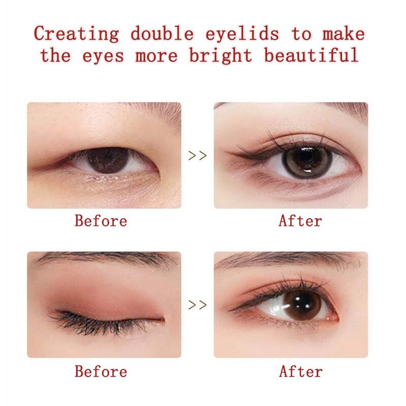 Double Eyelid Styling Cream 20g Non-glue Big Eye Beauty Eye Sticker Natural Lasting Waterproof Lift Eyelid Glue Eye Makeup Tools