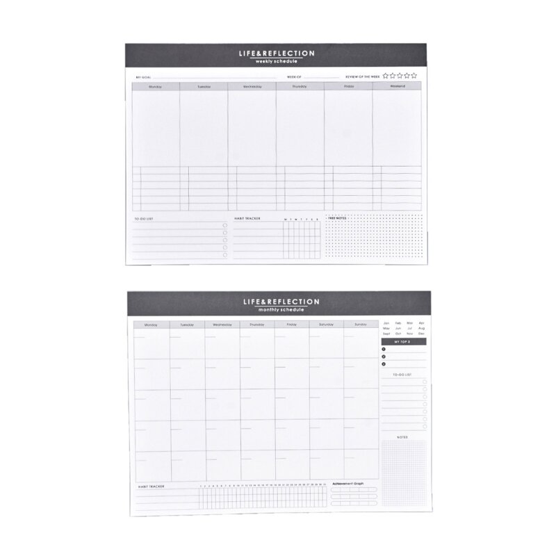 Planejador para fazer lista bloco notas mensal rasgar bloco planejador semanal bloco notas sem data planejador