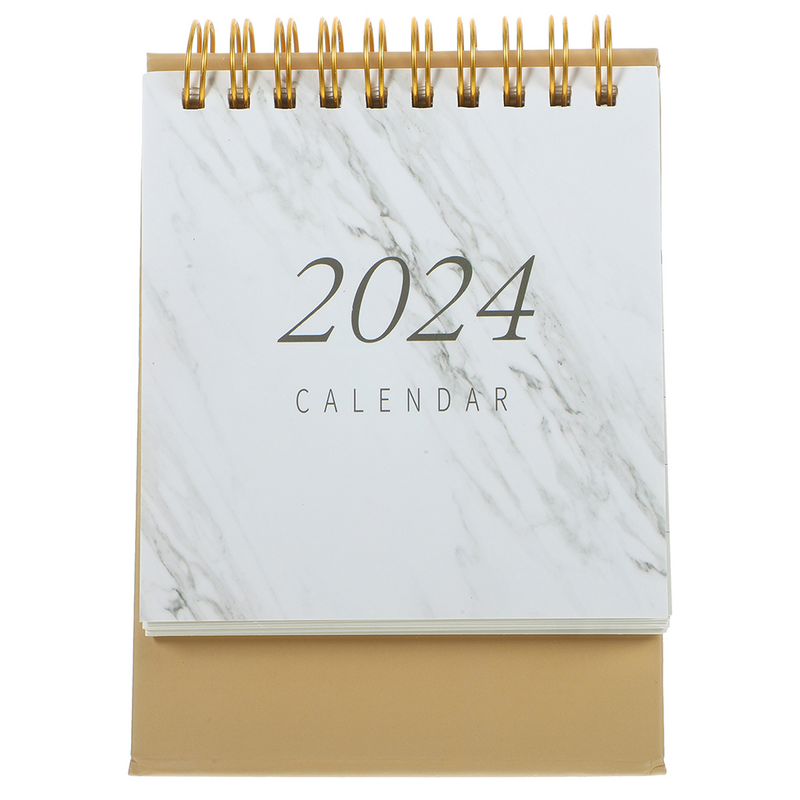 Calendario de escritorio mensual para el hogar, papel decorativo, trabajo de oficina de pie