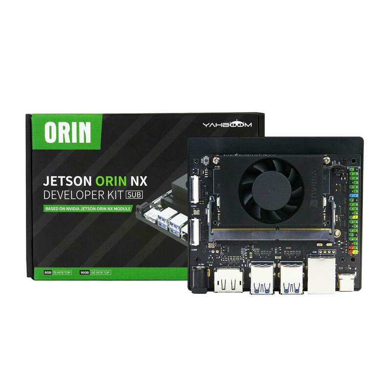Kit de Desenvolvedor Jetson Orin NX com 100TOPS Poder de Computação para Sistemas Borda Embedded 8GB/16GB RAM Placa de Portadora Jetson Orin NX