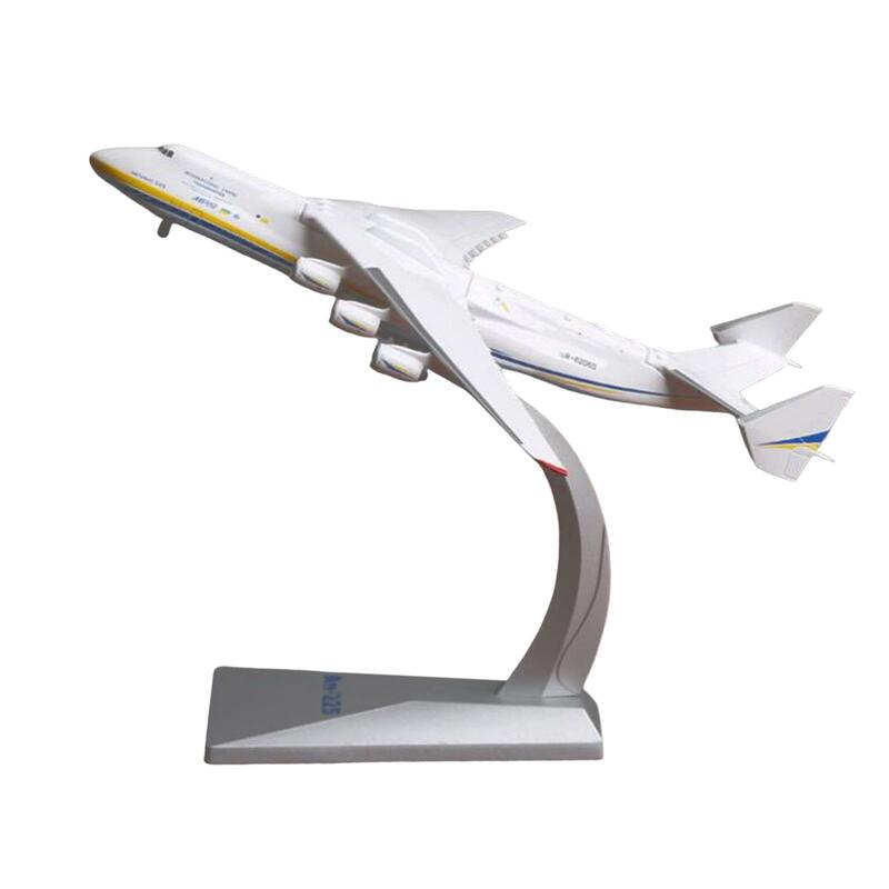 Modelo de avión de colección duradera, modelo de avión fundido a presión para encimera de oficina, 1:400
