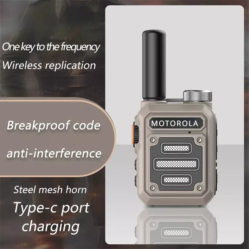 Mini walkie-talkie portátil de 2 piezas, Radio bidireccional, PMR 446, PTT, transceptor de alta calidad para almacén de Camping