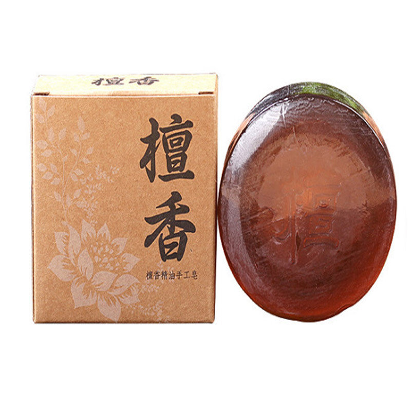 Увлажняющее и обезжиривающее мыло с ванильным эфирным маслом сандалового дерева для осветления лица и смягчения кожи, 100 г