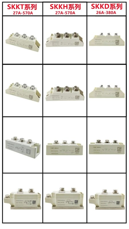 Módulo de diodo de tiristor SKKH 57/16E SKKT122/16E, 106A, 1600V, IGBT, 1.6KV, SKKT, SKKH, 42, 57, 72, 92, 106, 122, 132, 162, 172, 215, 250, 330 /16E