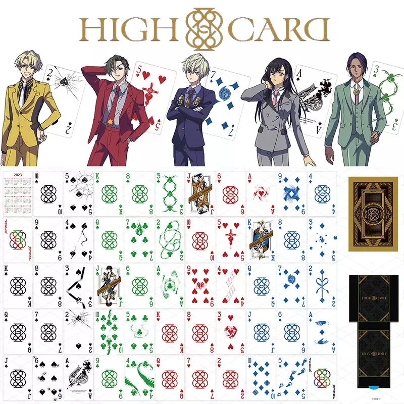 Anime Finn Oldman Chris Redgrave Cosplay Poker Board Games Paper Playing Cards Props