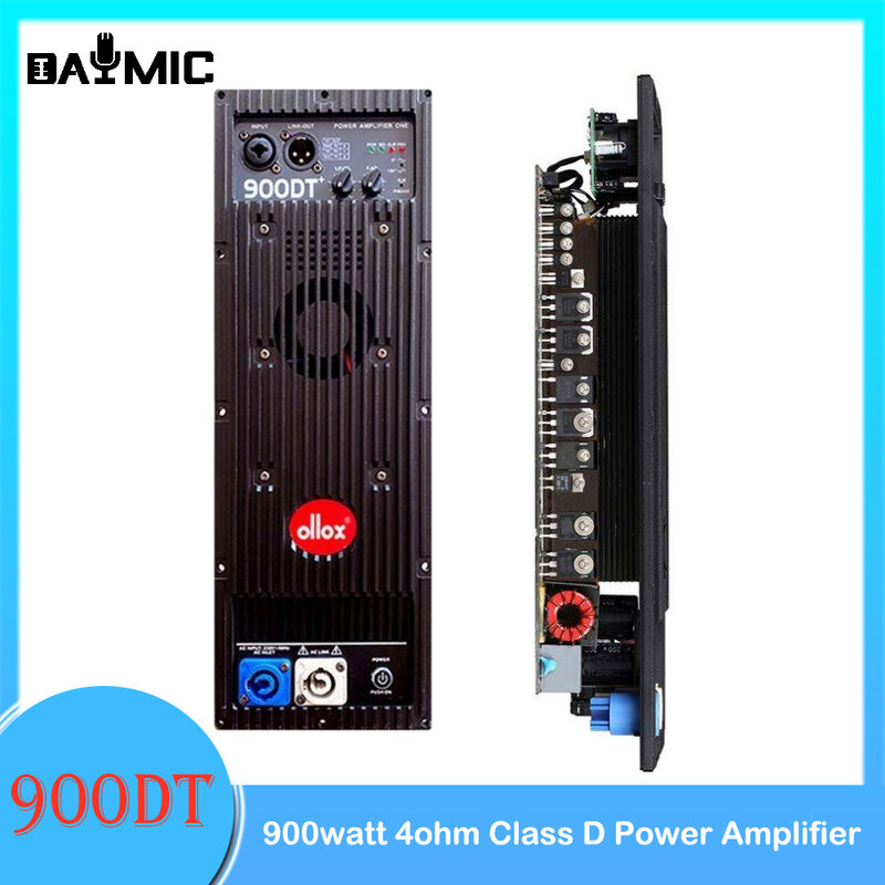 Amplificadores de potencia Digital, 900w, 12 ", 15", Subwoofer de graves, altavoces de frecuencia completa, módulo amplificador