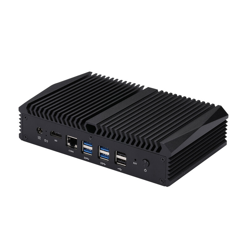 Qotom Firewall Appliance Core i3-5005U Dual Cores Processor Fanless Design Mini PC Q335GE