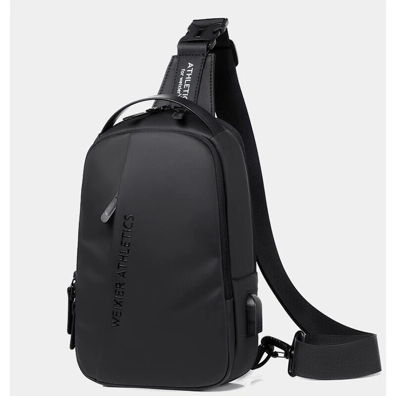 Casual Male Waterproof Short Trip Chest Bag Pack Crossbody Bag Multifunction Shoulder Bag For Men Anti-theft Messenger Bags