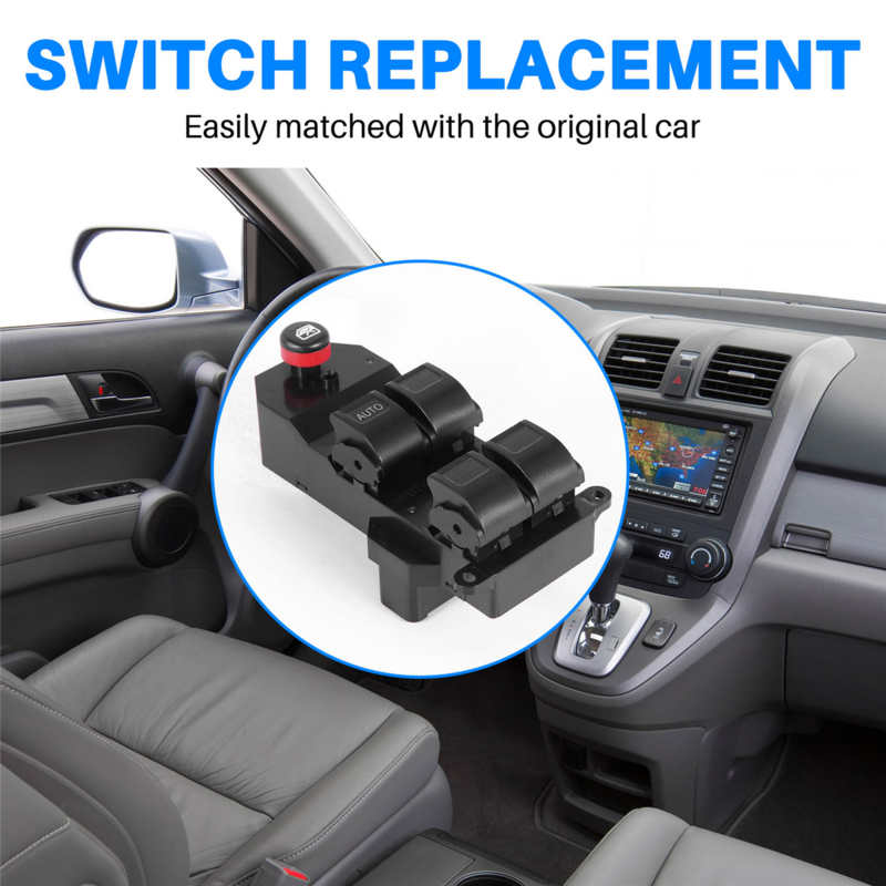 Switch Power Window Switch untuk Honda Civic 2001-2005 CRV 2002-2006 Driver jendela samping sakelar kontrol Master