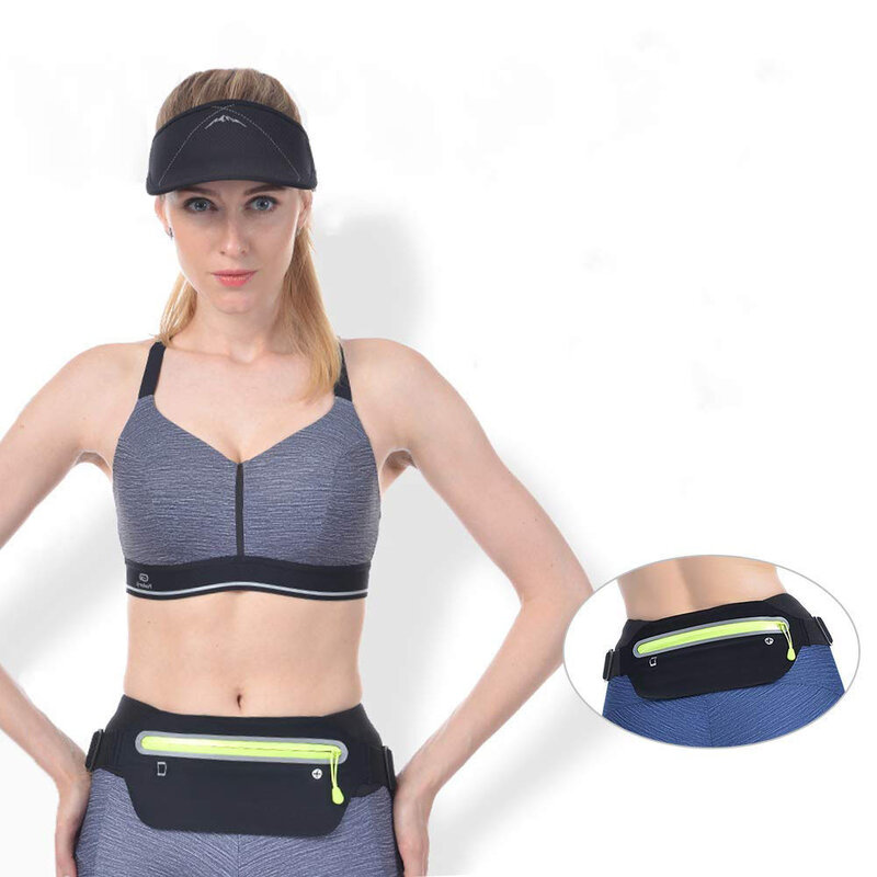 Neue Slim Fit Sport-Hüft tasche mit multifunktion aler Lauf tasche für Männer und Frauen, wasserdichte Outdoor-Freizeit 6,5-Zoll-Passform