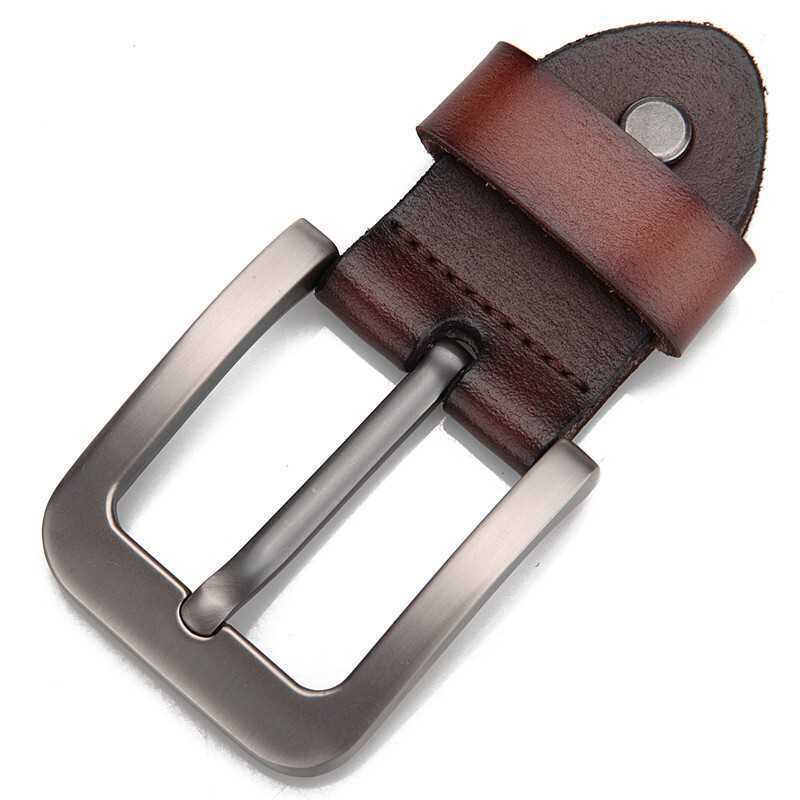 Hebilla de cinturón de Metal para hombre, hebilla de Clip de Metal, artesanía de cuero DIY, accesorios para Jeans, suministro para hebilla de cinturón de 3,8 cm-4cm de ancho, nuevo