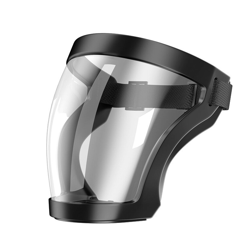 Full Face Shield Splash Guard Mask copricapo protettivo antiappannamento ergonomico ad alta definizione per lavori di laboratorio falciatura giardinaggio
