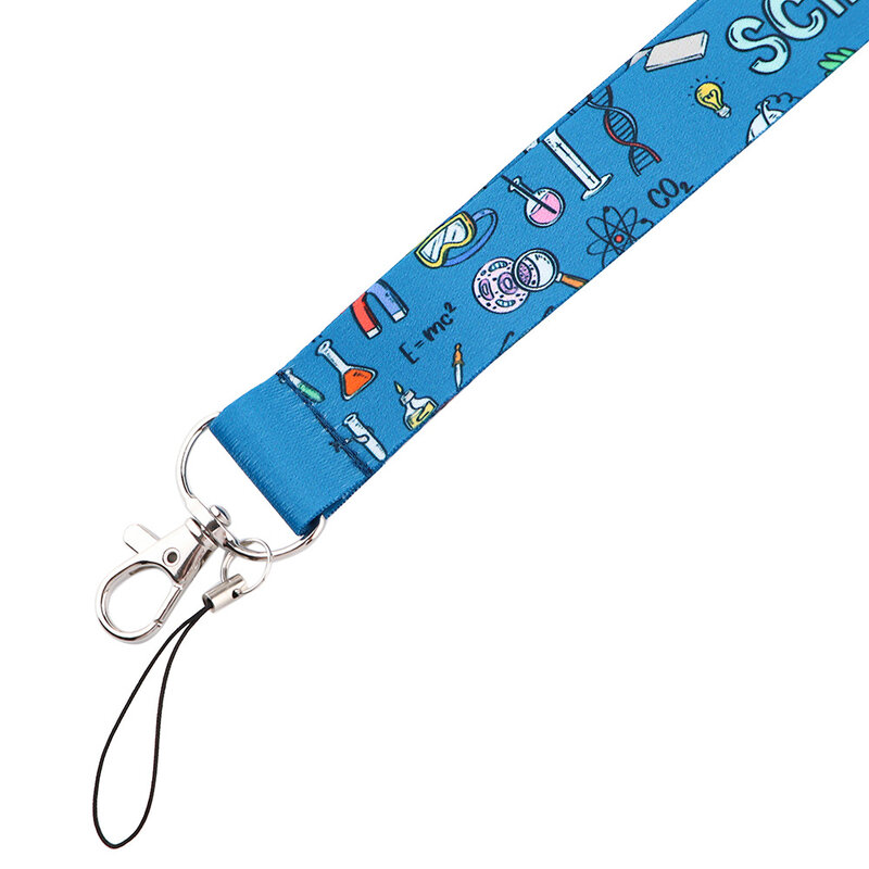 Cinturino da collo stile moda per targhetta identificativa lavoro Paermit Pass porta Badge per cordino per carta dei dipendenti cordino per tracolla per chiavi targhetta identificativa