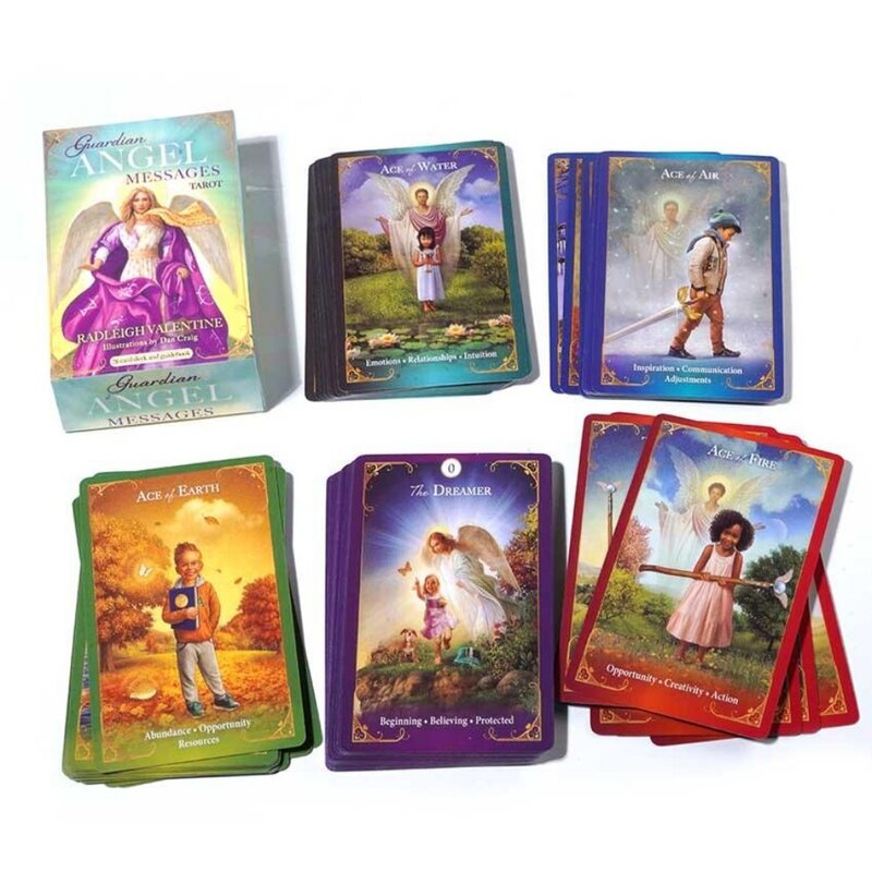 10.3*6cm Guardian Angel Messages Tarot Deck Card Game