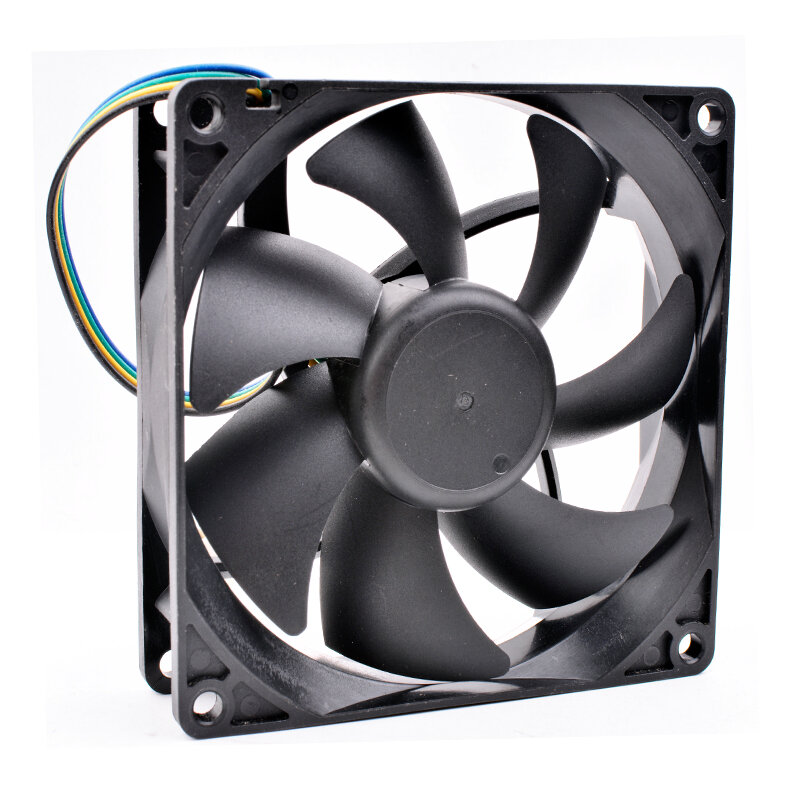 Brand new original EVERFLOW F129025BU 9cm 9025 12V 0.38A 4 lines pwm computer CPU chassis cooling fan