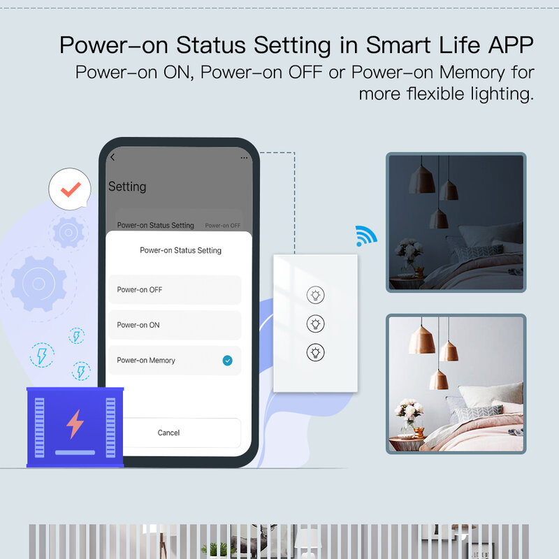 Moes Nieuwe Tuya Wifi Multi-Bende Smart Licht Dimmer 1/2/3 Gang Smart Leven/Tuya App werkt Met Alexa Google Voice Assistenten