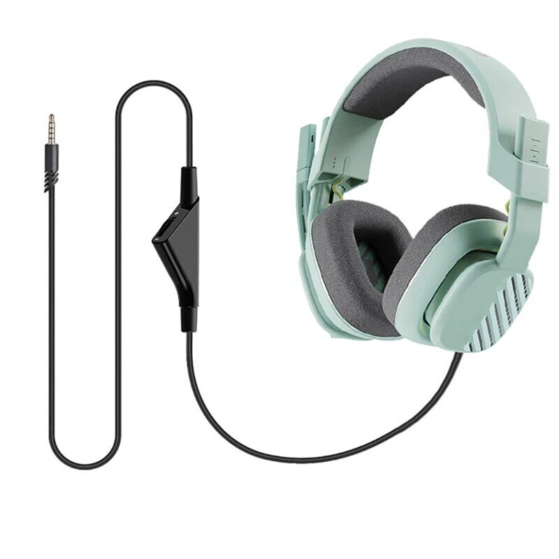T8WC Przenośny kabel do słuchawek Przewód audio do zestawu słuchawkowego do gier Astro A10 A30 A40 A40TR