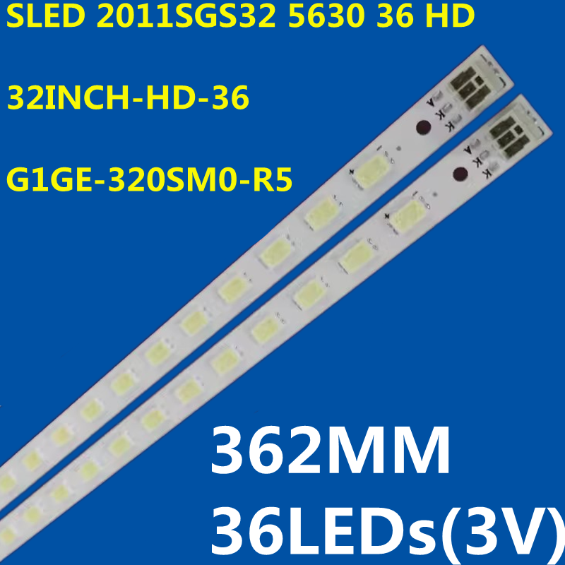 30 Stuks Led Backlight Strip 2011sgs32 G1GE-320SM0-R5 32inch-Hd-36 Voor 32t158e Le32c28 Le32z300 L32p7200d Led32160i Led321597n