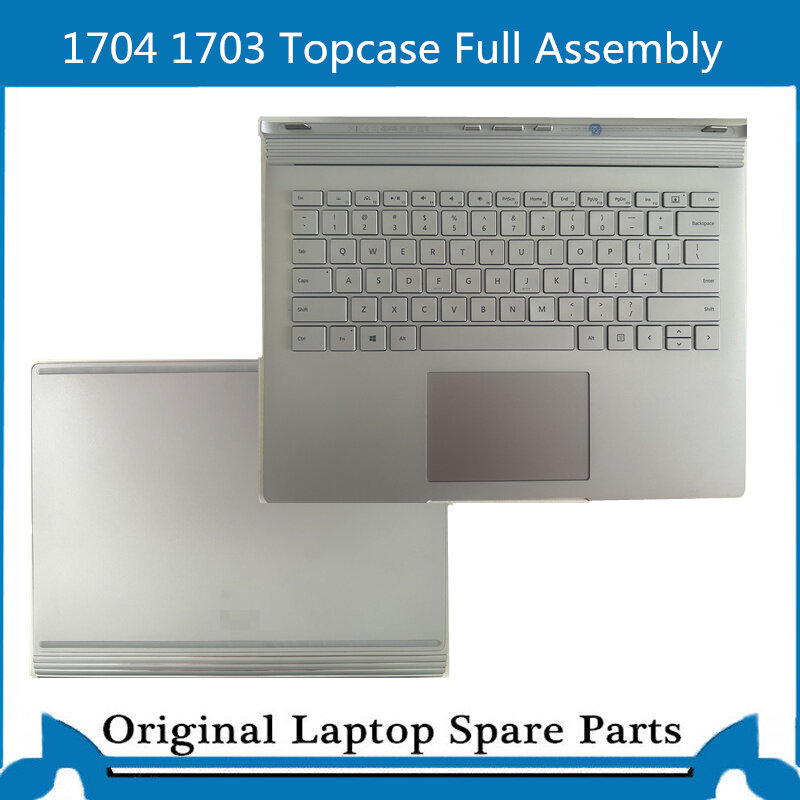 Original Topcase Full Assembly For Surface Book 1 1704 1703 Trackpad keyboard Battery Motherboard