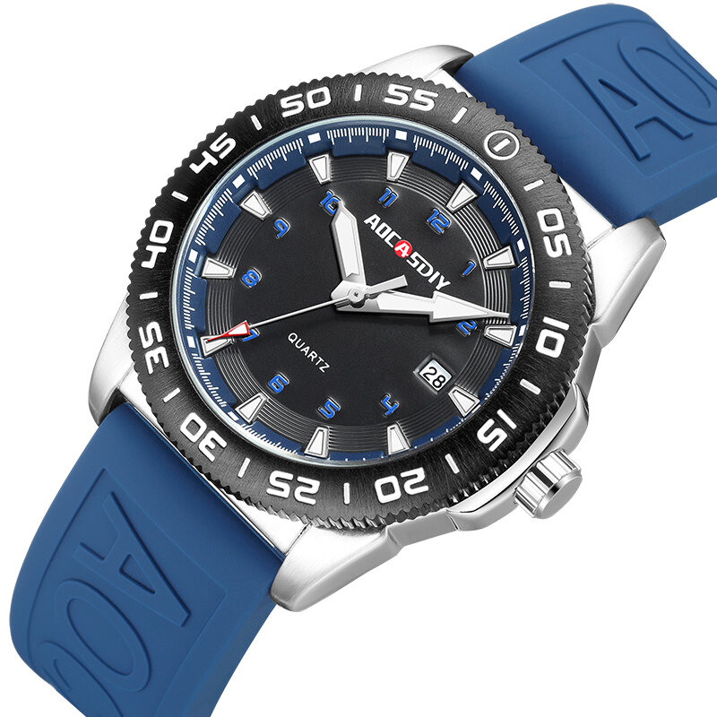 Waterproof Watches for Men Sport Design Endurance Watch Quartz Watch Profession Wristwatch Chronograph High Quality Men Clock