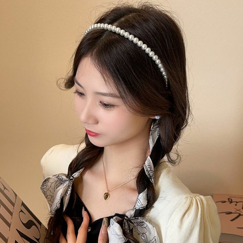 Bandeau de cheveux à motif tempérament pour femme, cerceau à cheveux, ruban design, style coréen, fête, mode, accessoires pour cheveux, bandeau de sauna