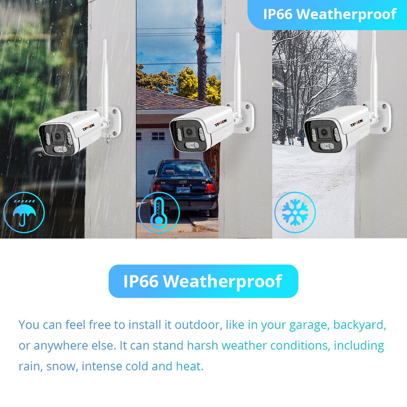 To 8MP 4K IP Camera Wifi Outdoor Surveillance Home Securtiy Protection CCTV Wi Fi Camara 5MP Video Wi-Fi Waterproof CamHi IP Cam