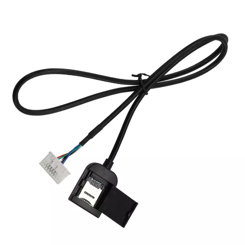 Car Sim Card Slot Adapter For Radio Multimedia Gps 4G 20pin Cable Connector Navigation Mobile Phone Card Connection Harness Plug