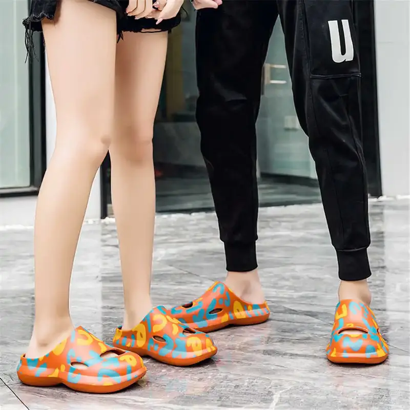 37-38 Breathable Women Trainers Summer Woman Slippers Shoes Women's Sandals Large Size Sneakers Sport Cute