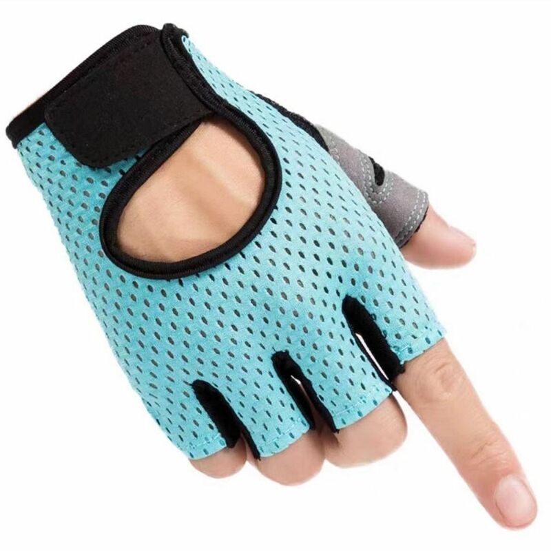 Дышащие перчатки для тяжелой атлетики изогнутые противоударные перчатки с открытой спиной для фитнеса Нескользящие износостойкие