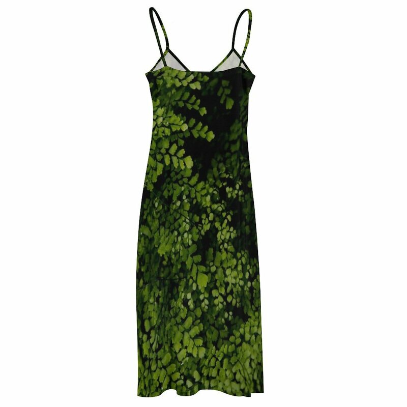 小さな葉。女性のためのノースリーブドレス2023,特別な場面のためのドレス,女性のビーチウェア