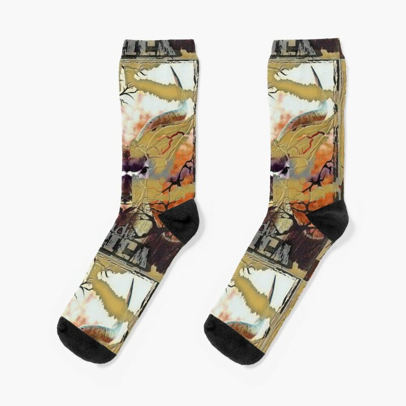 Kudu Art 1 Socks funny gift man gym Socks For Girls Men's