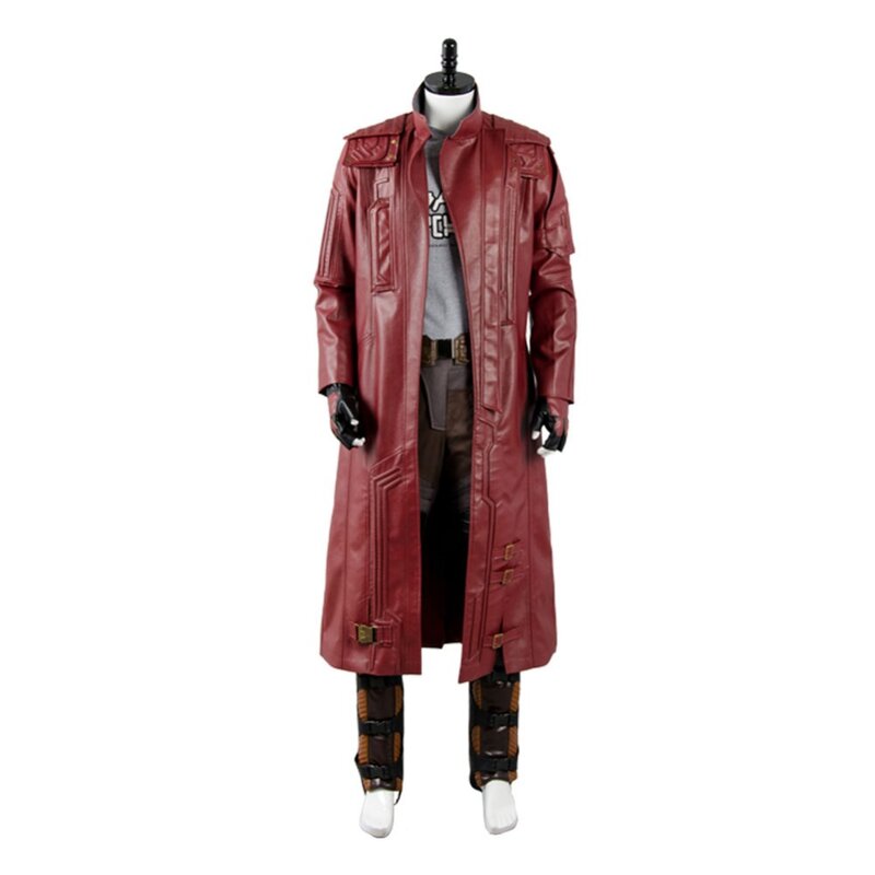 Adult Peter Cos Jason Quill Cosplay Costume Lord Fantasia Shoes Boots Men Shirt Coat Pants Outfits Halloween Carnival Party Suit