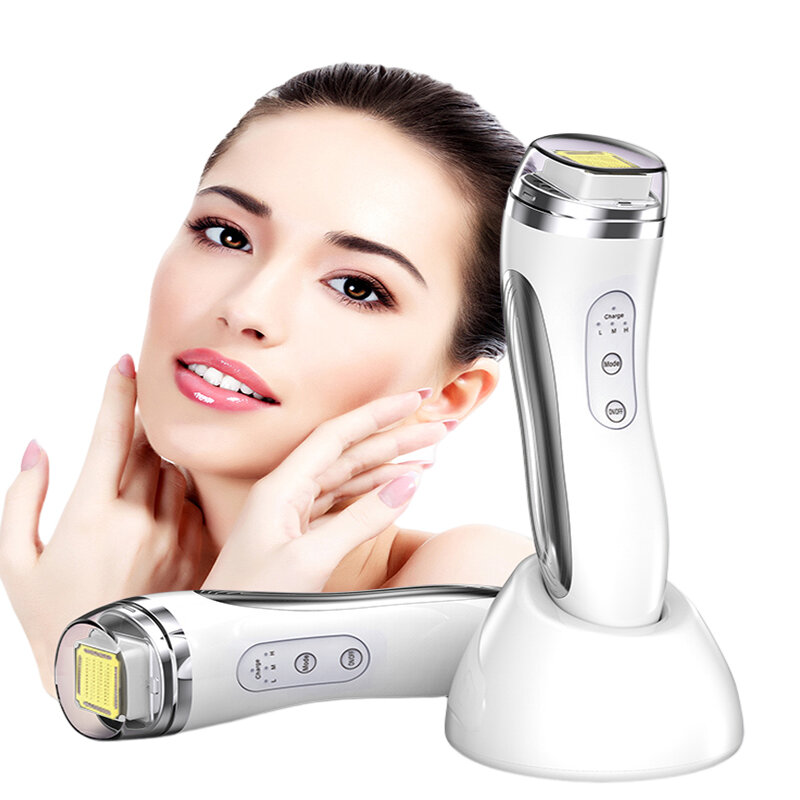 Mini At-Home Spa Device Rechargeable Skin Tightening Face Lifting Fractional Radio Frequency RF Beauty Apparatus Professional