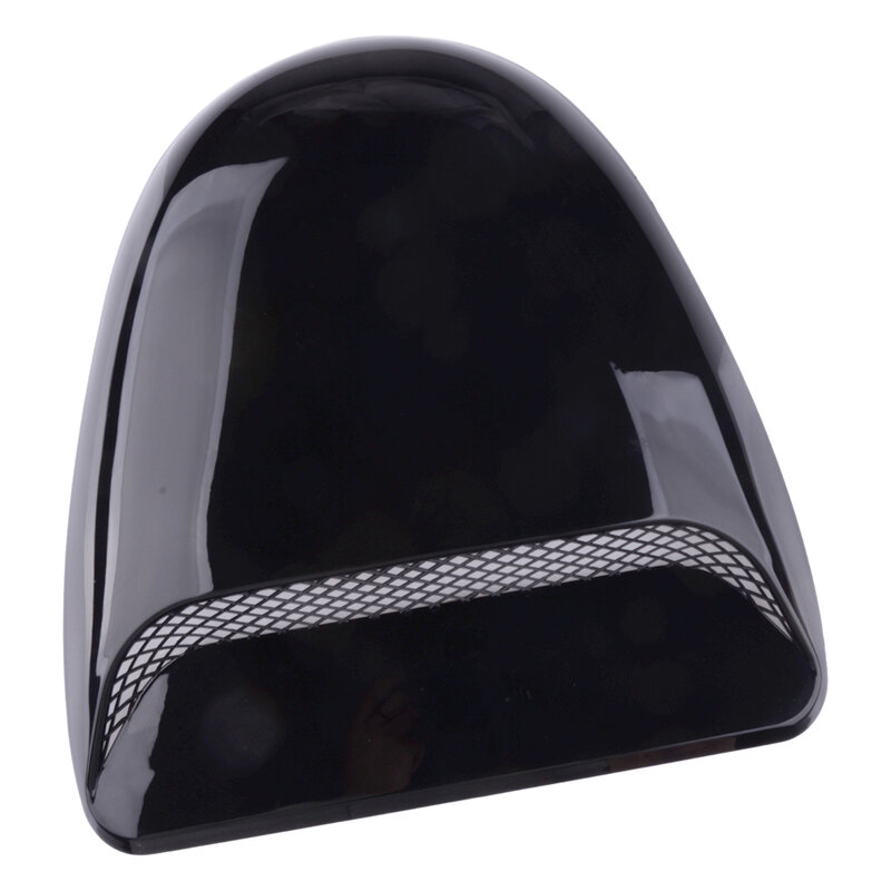 Kunststoff Universal Auto glänzend schwarz Luftstrom Ansaug haube Schaufel Entlüftung haube dekorative Abdeckung