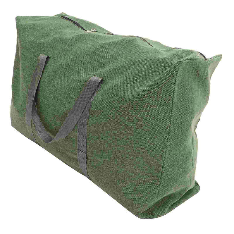 Canvas Duffle Bag Luggage for Travel Travel Bags Zipper Large with Handle Duffel Traveling