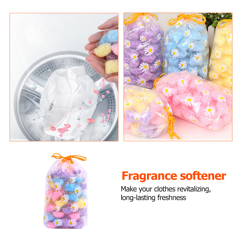 60 Pcs aroma kondensat manik cucian pakaian cuci konsentrat perlengkapan pembersih perlengkapan cucian rumah bola wangi