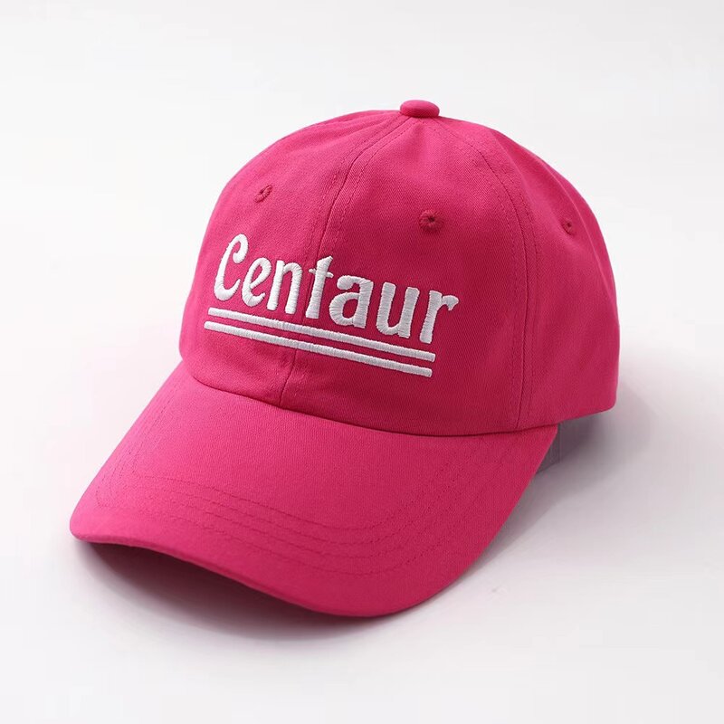 THE Centauro-Gorra bordada de diseño de lujo para mujer, sombrero ajustable, protección solar al aire libre