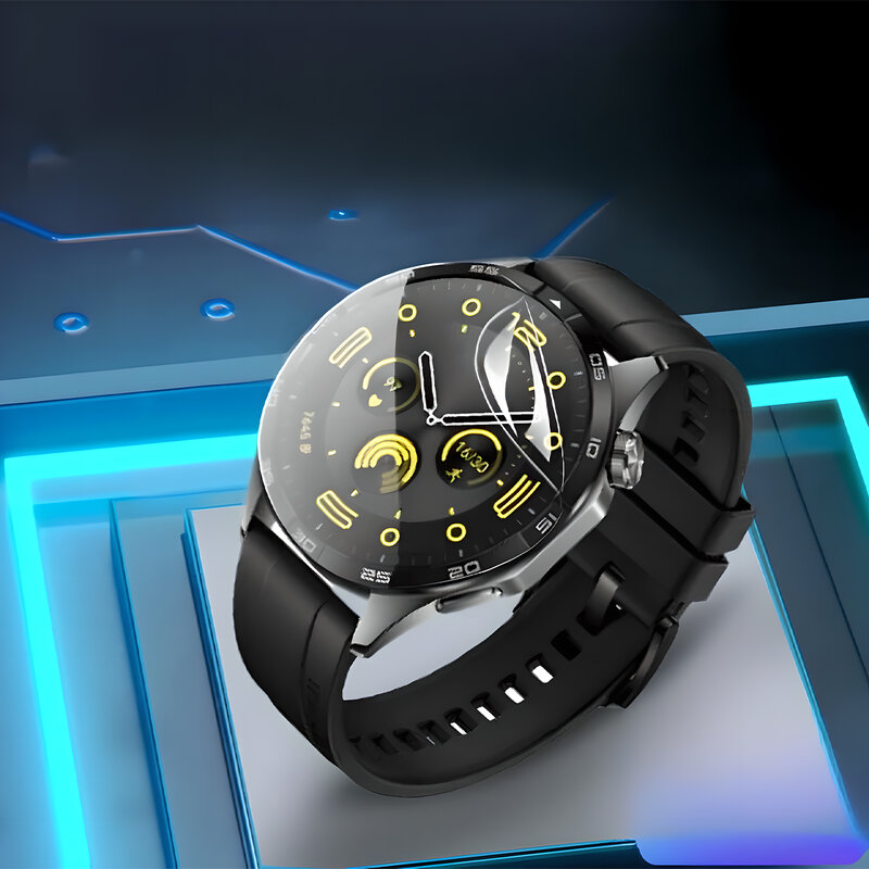Untuk jam Huawei GT4 GT 4 41/46MM, pelindung layar TPU lembut untuk jam tangan Huawei GT4 46mm 41mm jam tangan pintar 1-4 buah Film pelindung HD