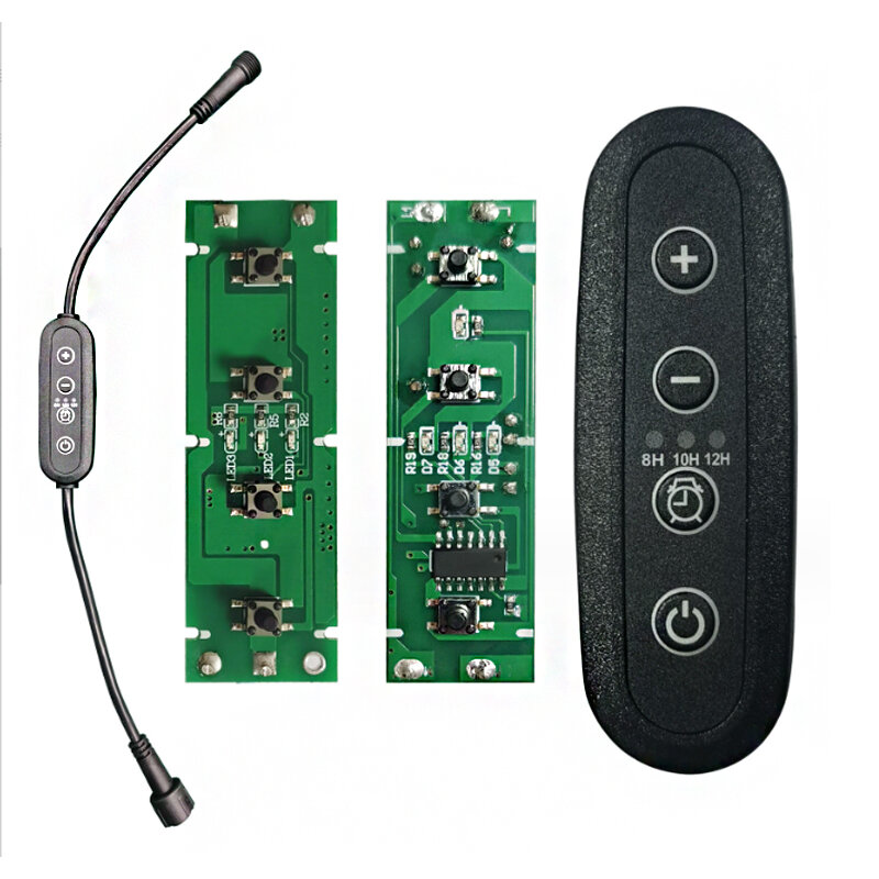 타이밍 컨트롤에 적합한 맞춤형 제어 회로 기판, LED 램프, 침대 옆 램프, 밝기 조정, 공장 OEM/ODM